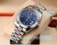 Rolex Day-Date Men's Stainless Steel Replica Watch - Blue Dial Silver Bezel (2)_th.jpg